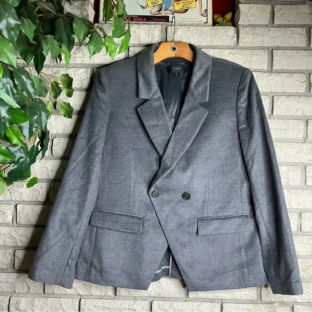 J. Crew Devon Blazer Wool Blend - image 6